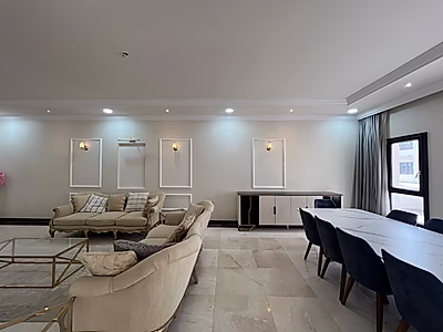 SPACIOUS | FULLY FURNISHED | 5+M+DRIVER | LAGOON |