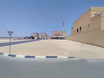 Exceptional Three-Side Open Corner Villa Plot for Sale – Prime Location Near Shamal Road & Heritage Area