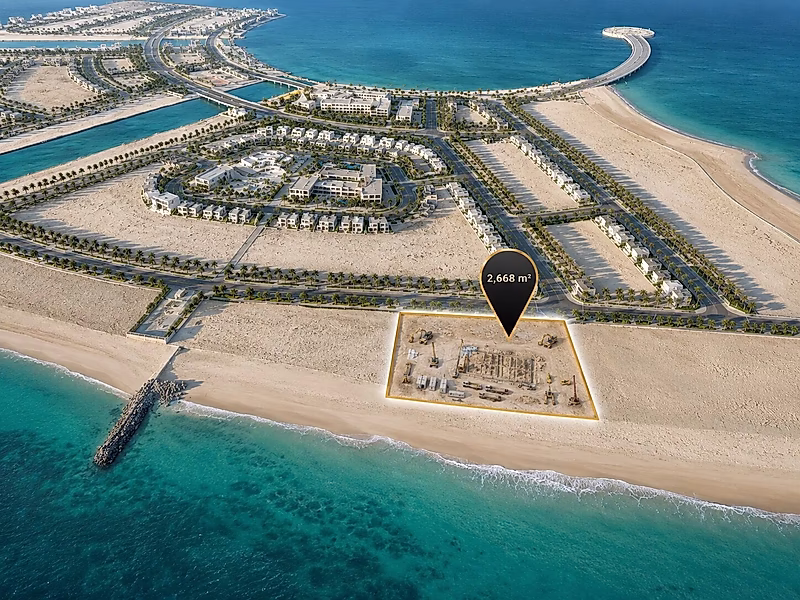 أرض على الواجهة البحرية | قطيفان الجنوبية 3، لوسيل | 2,667 م² - Photo 6