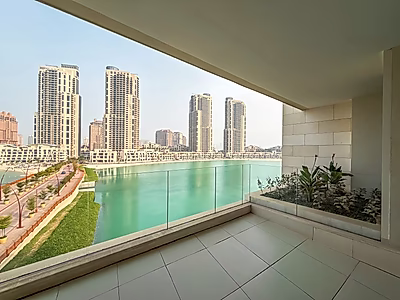 Unique 3-Bedroom + Maid's Room Apartment with Direct Sea View in Gewan Island Promenade