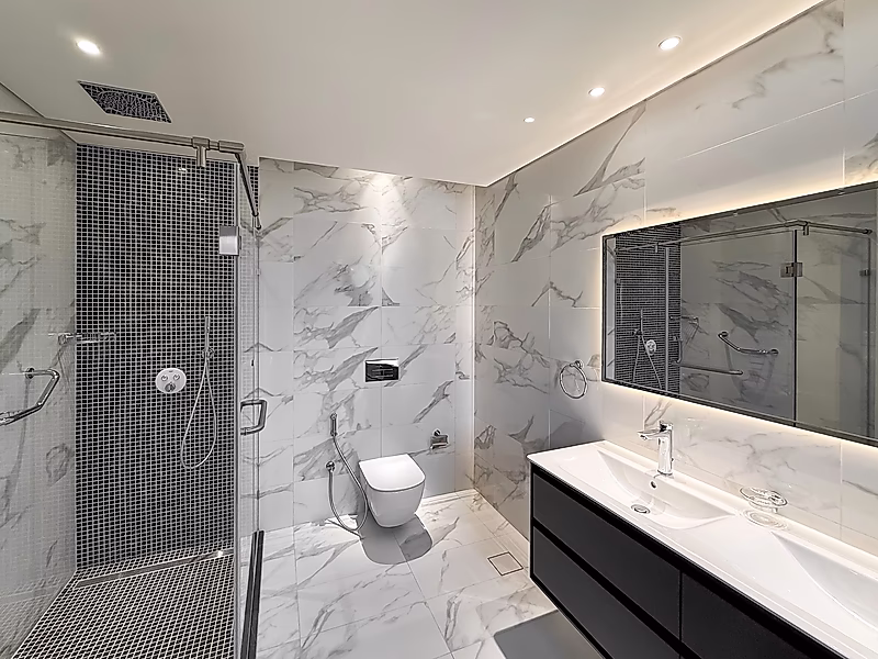 Unique 3-Bedroom + Maid's Room Apartment with Direct Sea View in Gewan Island Promenade - Photo 7