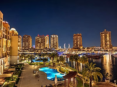 Luxurious Freehold Residence at The St. Regis Marsa Arabia Island, The Pearl-Qatar | Furnished 2BR+Maid - Photo 3