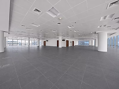 Premium Full Floor Office | 735 SQM | Panoramic Sea & Skyline Views