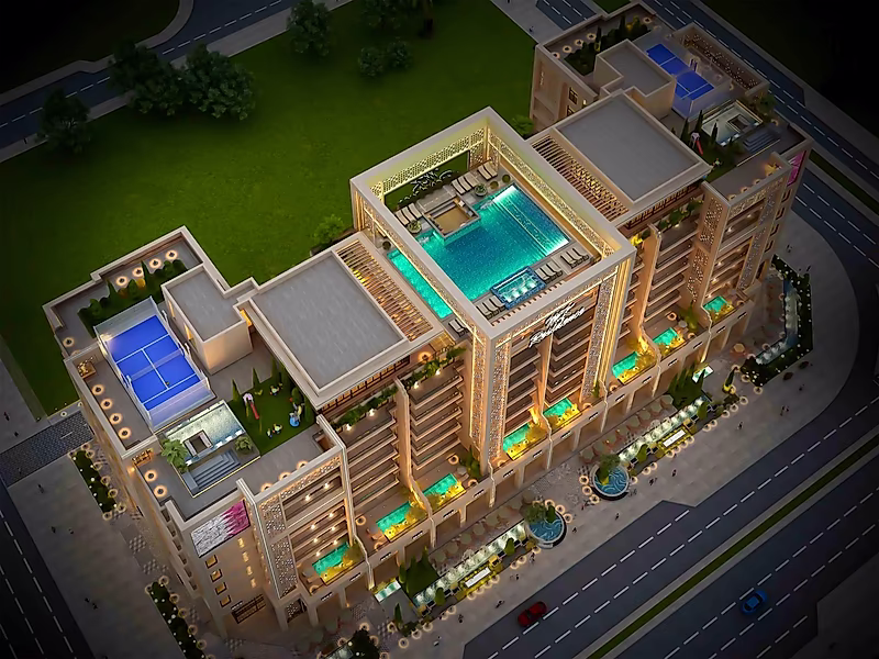 Modern 2-Bedroom Apartment | Off-Plan Tower in Lusail Fox Hills - Photo 7