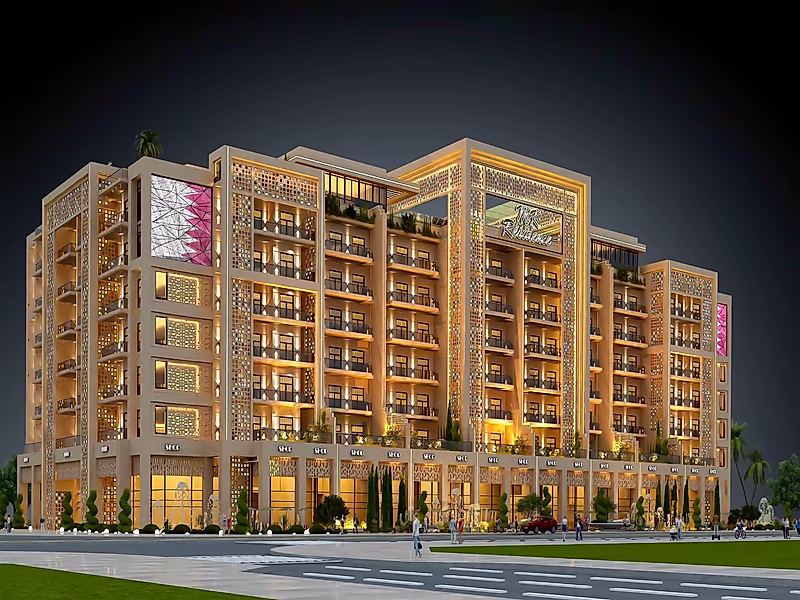 Modern 2-Bedroom Apartment | Off-Plan Tower in Lusail Fox Hills - Photo 11