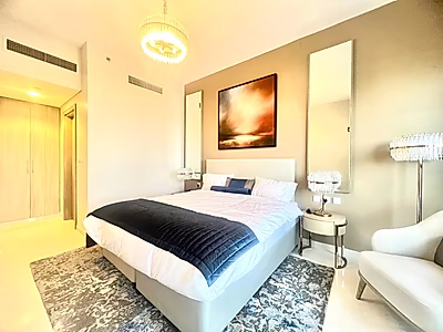 Luxury Beachfront Residence | 2 Bedrooms | Panoramic Sea & Urban Views