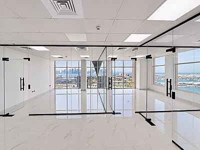 Fully Fitted Sea View Office | 84 SQM | Prime Corniche Location