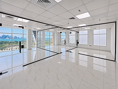 Fully Fitted Sea View Office | 84 SQM | Prime Corniche Location