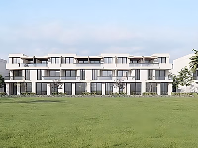 Luxury Waterfront Townhouse in Qetaifan Island