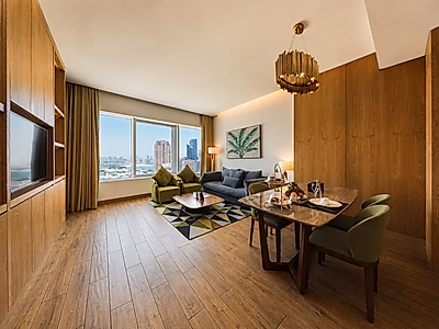 1 MONTH FREE! 1-BR HOTEL APARTMENT | WEST BAY