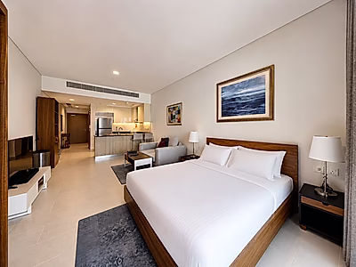 Elegant Sea-View Studio with Private Beach Access | Viva Bahriya