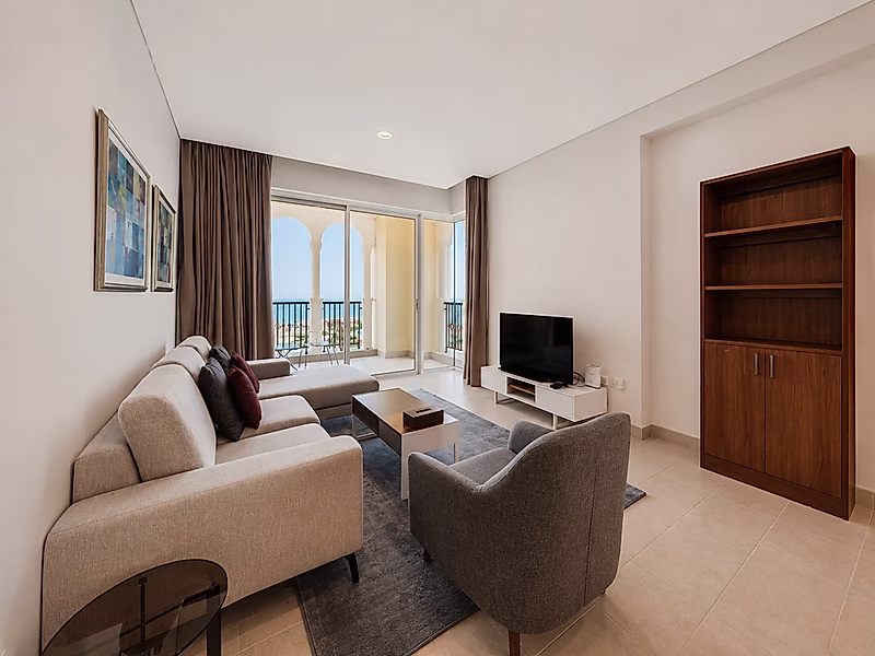 Wake Up to Endless Sea Views | Beautiful 1BR in Viva Bahriya - Photo 2