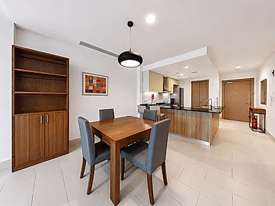 Stylish 1 Bedroom + Office Waterfront Living with Stunning Sea Views