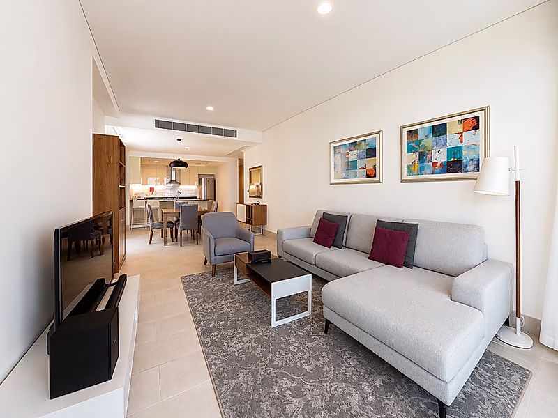 Sea View 1BR with Beach Access | Viva Bahriya - Photo 3