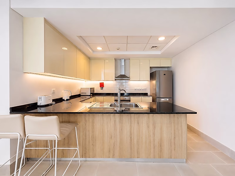 Sea View 1BR with Beach Access | Viva Bahriya - Photo 8