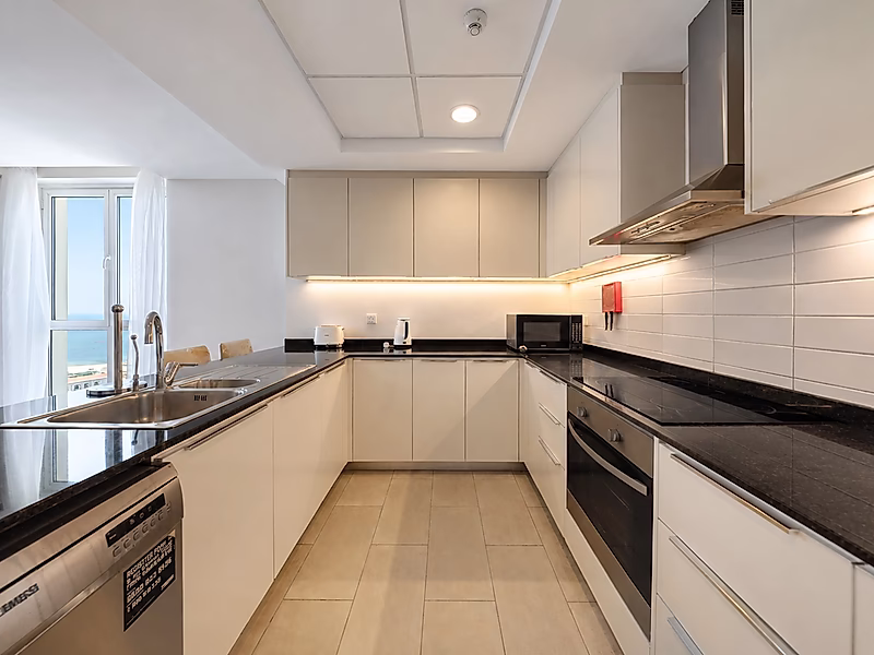 Sea View 1BR with Beach Access | Viva Bahriya - Photo 9
