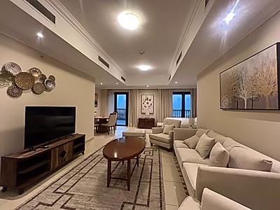 Elegant Furnished Studio in Porto Arabia | Prime Pearl Location
