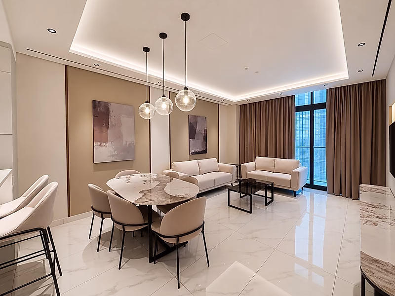 BILLS IN! ELEGANT 2 BEDROOM APARTMENT | LUSAIL - Photo 3