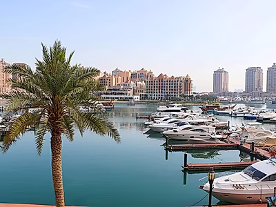 تاونهاوس مع اطلالة كاملة على المارينا
