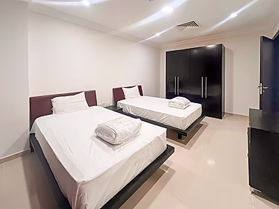 FULLY FURNISHED 2 BEDROOMS WITH ALL BILLS IN CORNICHE.