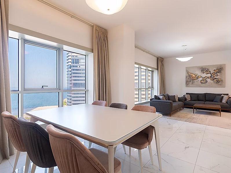 FURNISHED 2BR+MAID APARTMENT WITH BALCONY | WEST BAY - Photo 1