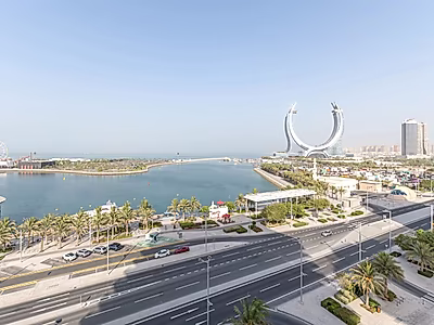 BILLS INCLUDED | FURNISHED 2BR WITH SEA VIEW IN LUSAIL MARINA