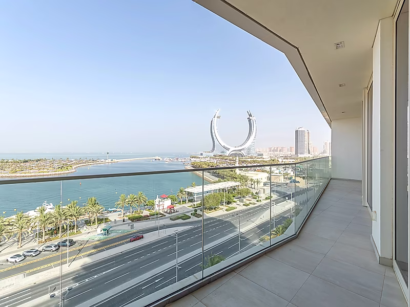 BILLS INCLUDED | FURNISHED 2BR WITH SEA VIEW IN LUSAIL MARINA - Photo 9
