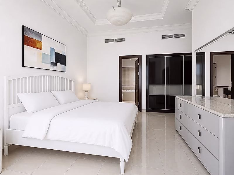 Fully Furnished 1BR in Qanat Quartier | Community Views | Title Deed Available - Photo 4