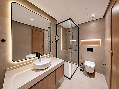 MEET THE LUXURY! 1-BEDROOM APARTMENT | WATERFRONT