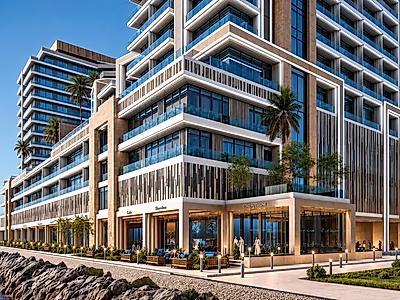 Luxury Branded 1BR | Beachfront Living | Only 2% Booking - 7 years Payment Plan