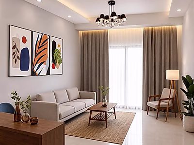 تصميم عصري | شقة فاخرة بغرفتين