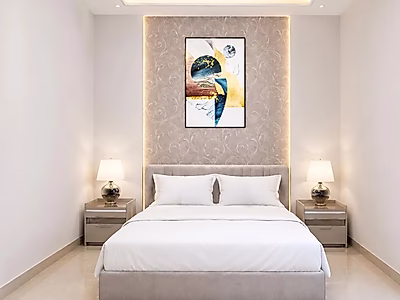تصميم عصري | شقة فاخرة بغرفتين