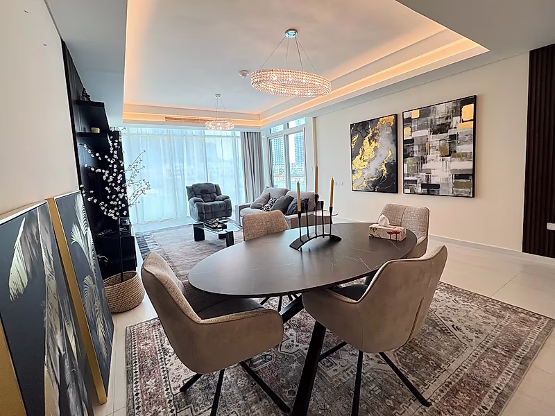 Fully Furnished One-Bedroom + Office | Full Sea View. - Photo 3