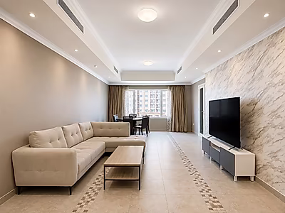 Furnished 2 bedroom with stunning Views | Porto Arabia