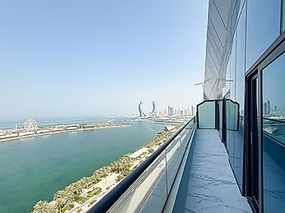 Brand New 2+Maid Room Apartment | Direct Marina View | High Floor | Lusail Marina Frontline