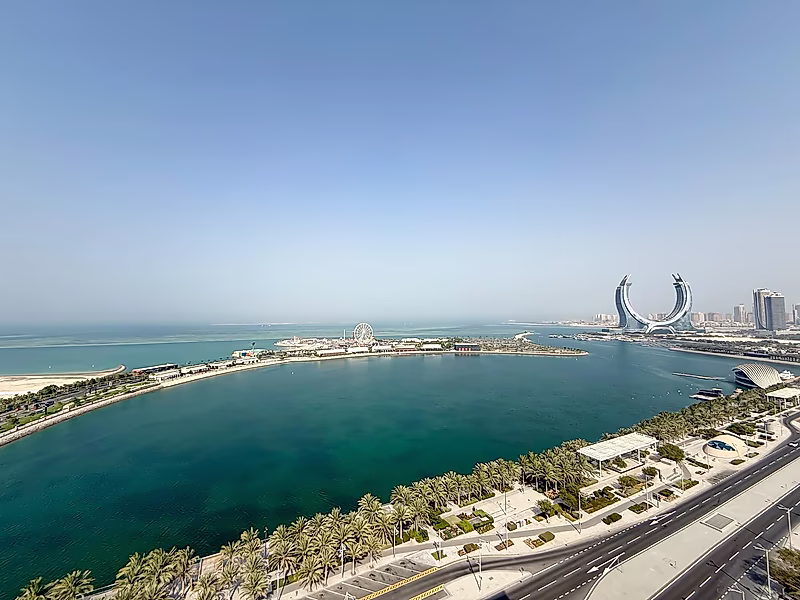 Brand New 2+Maid Room Apartment | Direct Marina View | High Floor | Lusail Marina Frontline - Photo 13