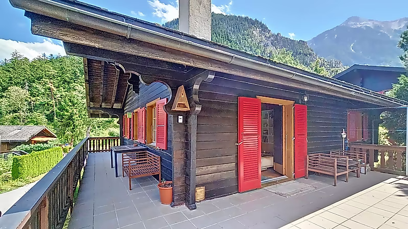 Charming Swiss Chalet with Spectacular Views – Susten, Valais - Photo 3