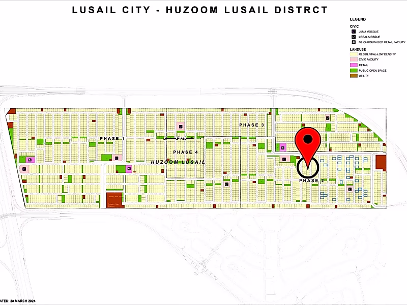 400 Sqm Land | Huzoom Lusail | 60:40 Flexible Payments - Photo 1