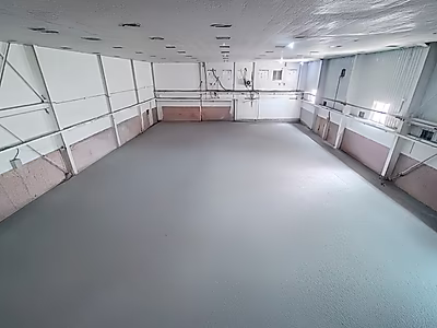 مستودع بمساحة 1850 متر مربع للإيجار في منطقة صناعية جديدة