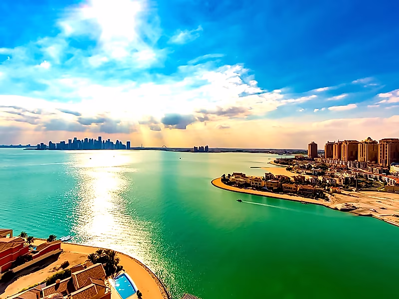 Your Right Investment: Sea View Studio with Balcony | Viva Bahriya | The Pearl-Qatar - Photo 1