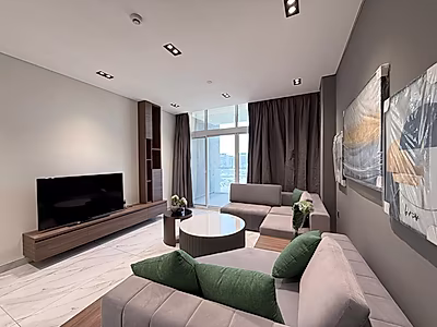 حياة أنيقة | شقة فسيحة بغرفتي نوم