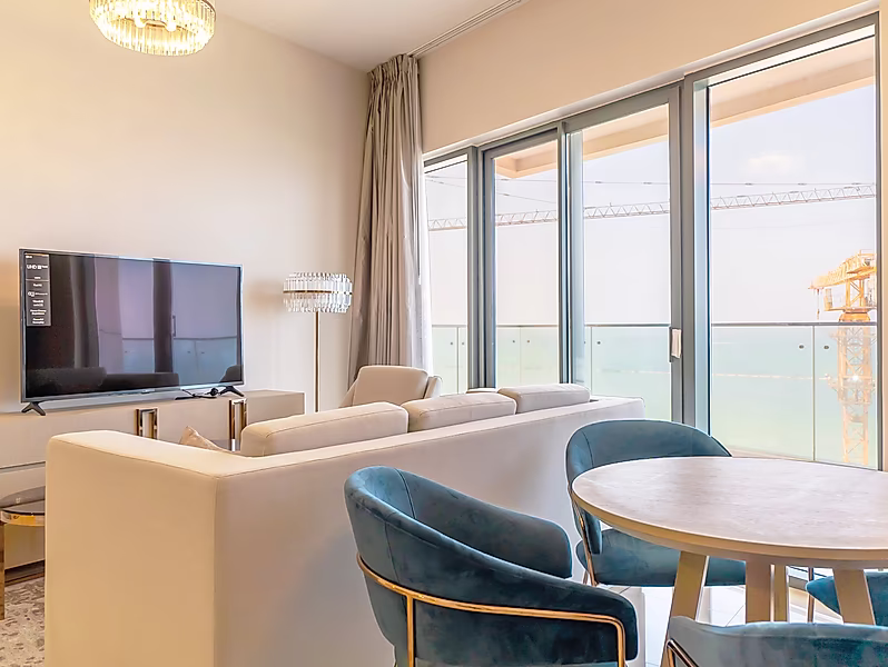 Seaside Luxury: Fully Furnished Two-Bedroom Apartment with Spectacular Amenities! - Photo 1