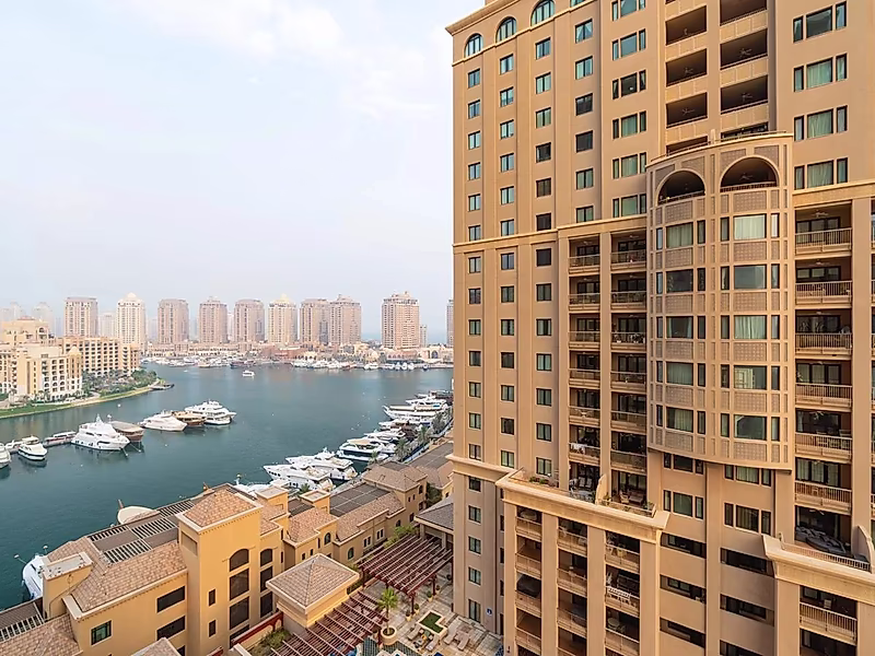 شقة أنيقة بغرفة نوم واحدة في Porto Arabia - Photo 2