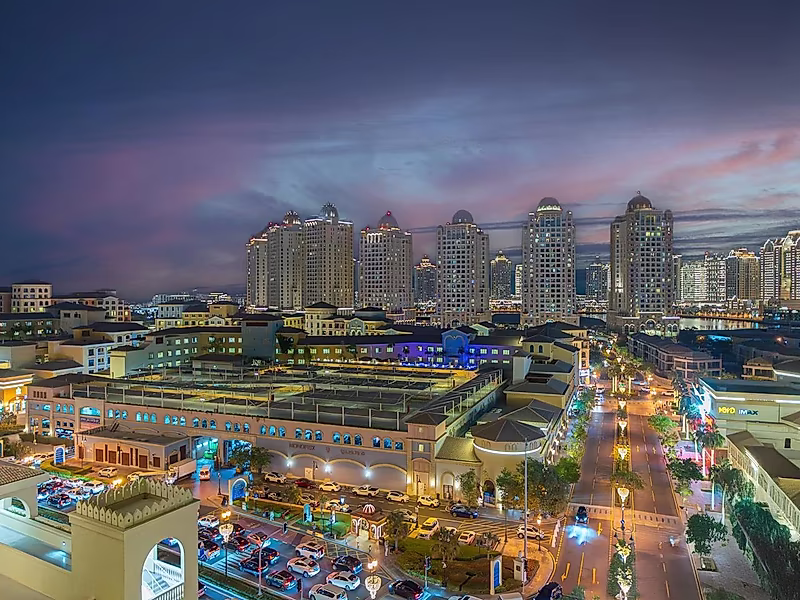 شقة فاخرة بغرفة نوم واحدة | Porto Arabia - Photo 2