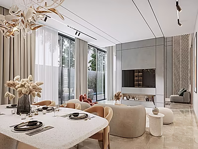 Contemporary Townhouse Villa | 580 SQM | Prime Neighborhood Location