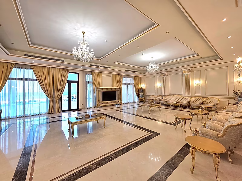 عيش حياة ملكية في اللؤلؤة-قطر | قصر خاص مع إمكانية الوصول إلى الشاطئ وخصوصية تامة - Photo 3
