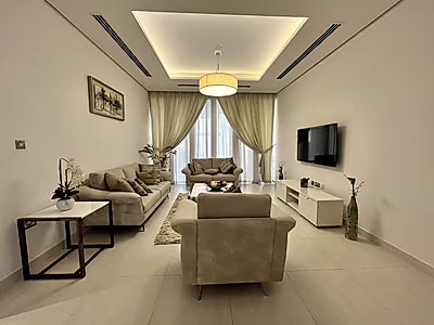 SEMI FURNISHED 5BR COMPOUND FAMILY VILLA IN AL WAAB