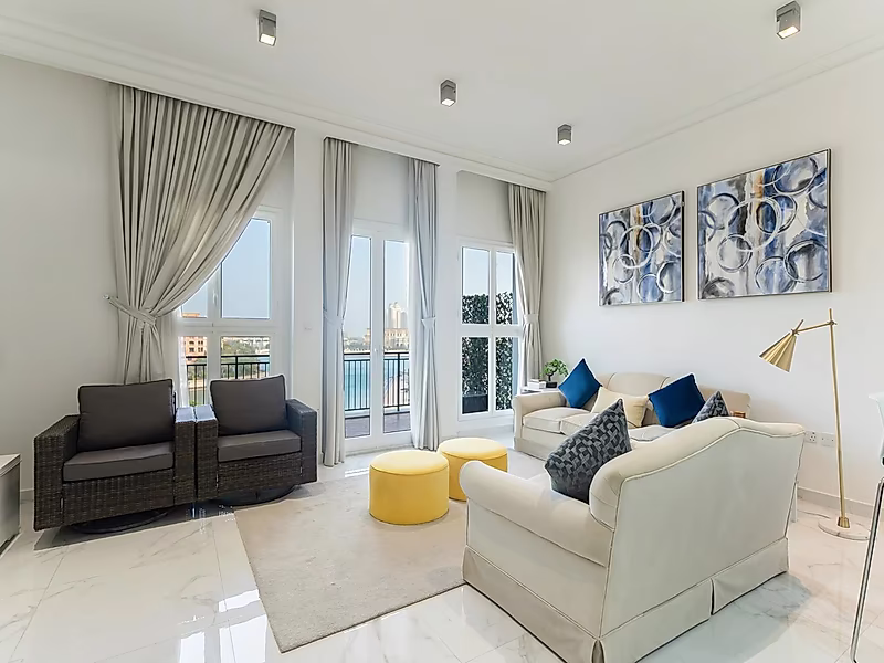 Elegant 1BR Waterfront Living | Qanat Quartier - Photo 12