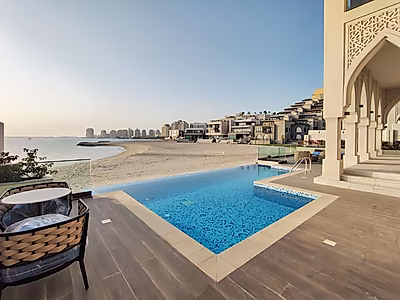 DIRECT SEA-FRONT ACCESS 5BR+M VILLA | LA PLAGE