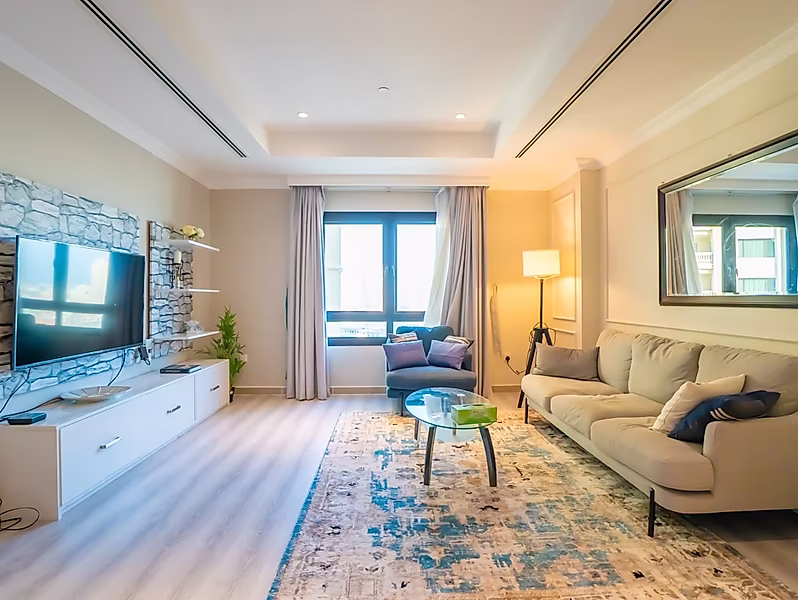 1BR Fully Furnished | Porto Arabia - The Pearl - Photo 1